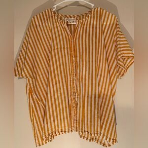 Emerson Fry India Collection hand printed button down